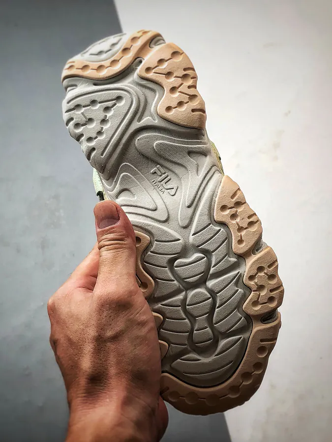 Fila Fluid 5 Green Vintage Style Sneaker