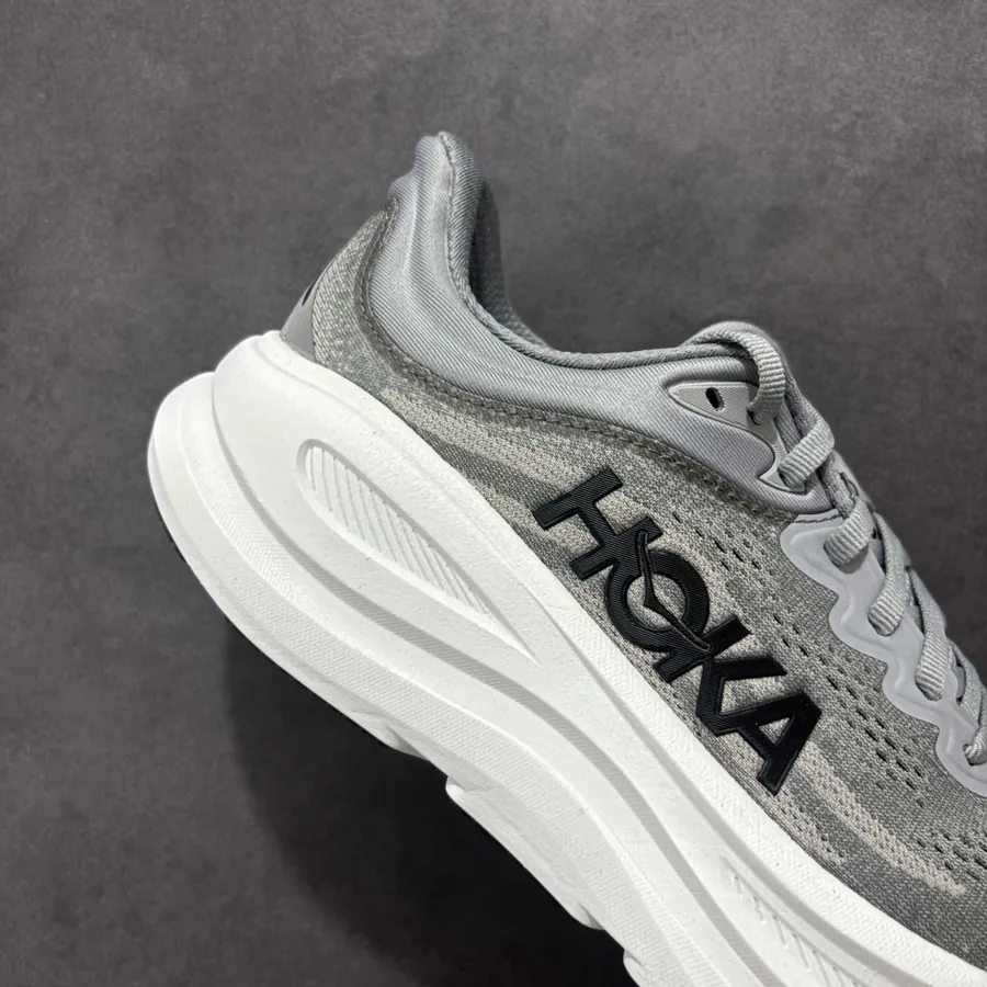 Hoka One One Bondi 9 Wide Comfortable and Durable Running Shoes