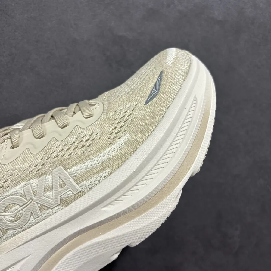 Hoka One One Bondi 9 Wide Comfortable and Durable Running Shoes
