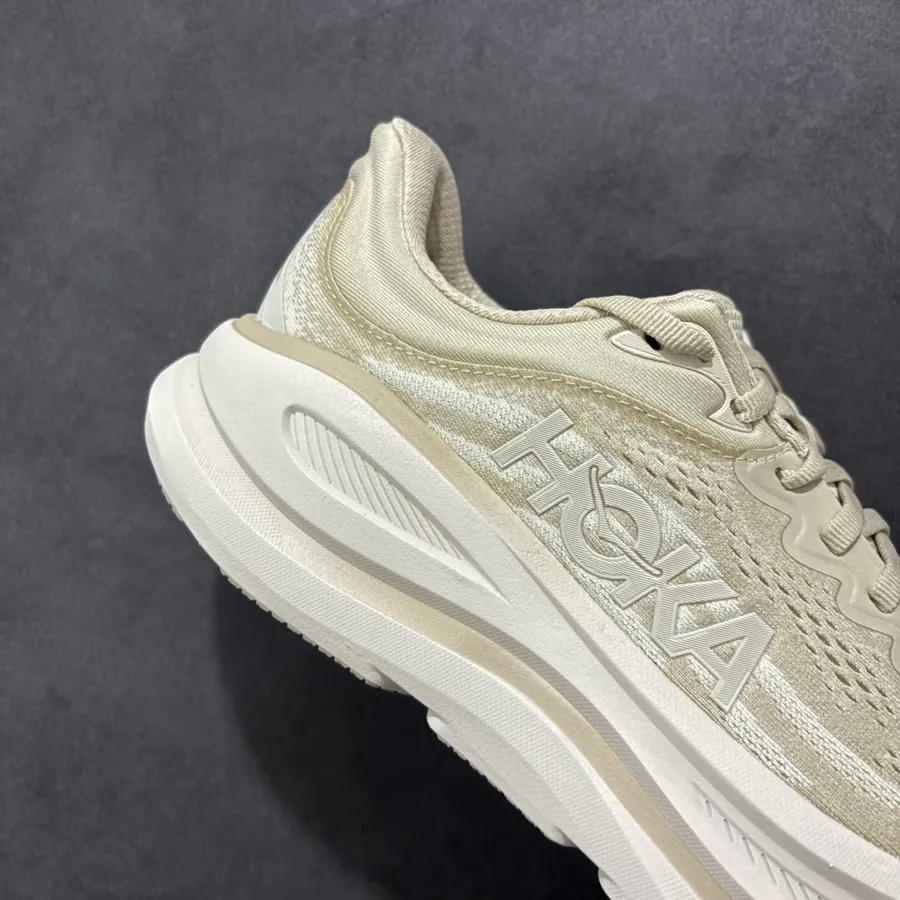 Hoka One One Bondi 9 Wide Comfortable and Durable Running Shoes