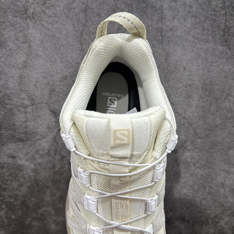 SALOMON XA PRO 3D Low Top Running Shoes Vanilla and Beige
