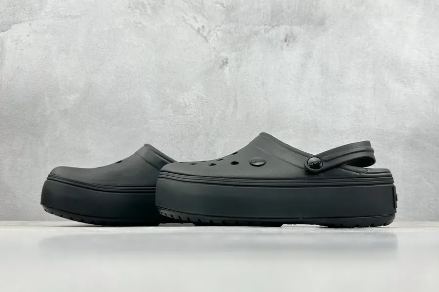 Crocs Crocband Platform Rainbow Comfortable Thicker Sole Sandals