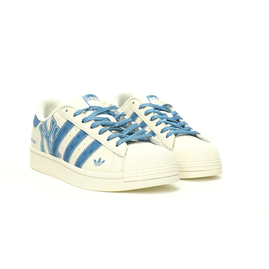 MLB x Adidas Originals Superstar NY Classic Shell Toe Low Top Sneaker