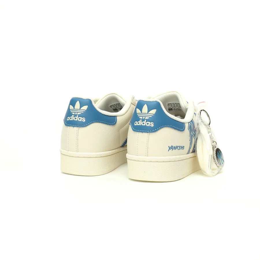 MLB x Adidas Originals Superstar NY Classic Shell Toe Low Top Sneaker