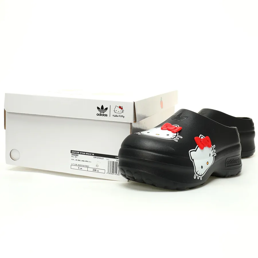 Adifom Stan Smith Platform Mule Black