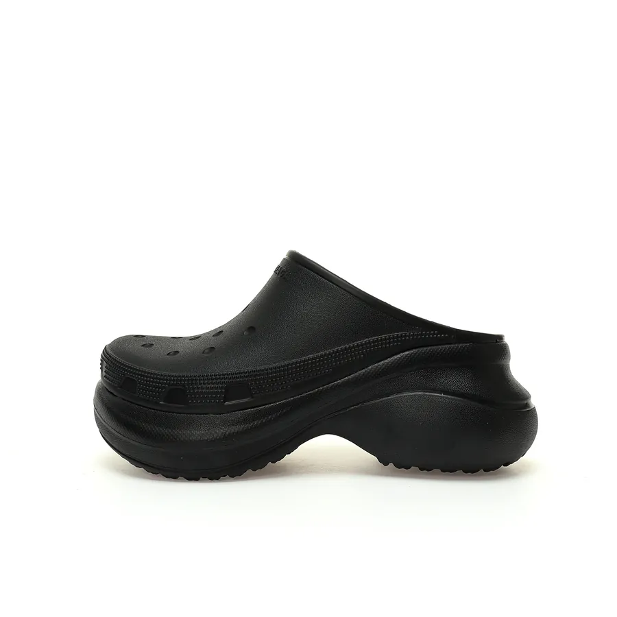 Cruise Platform Mule Sandals Black