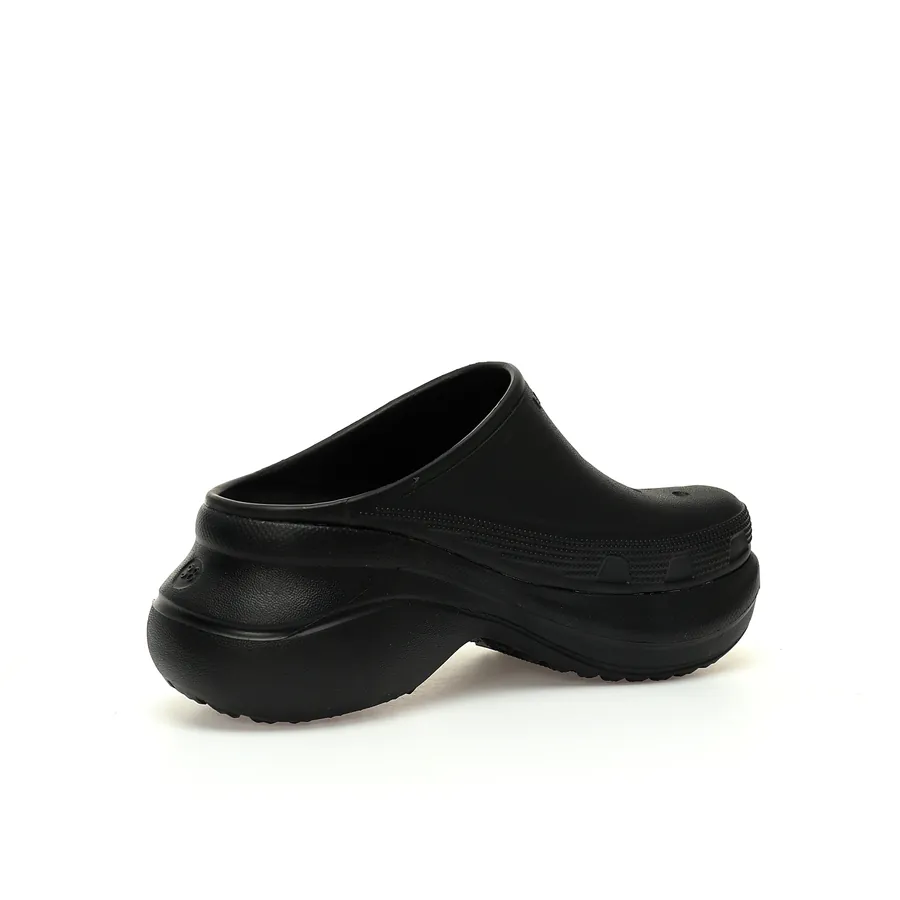 Cruise Platform Mule Sandals Black