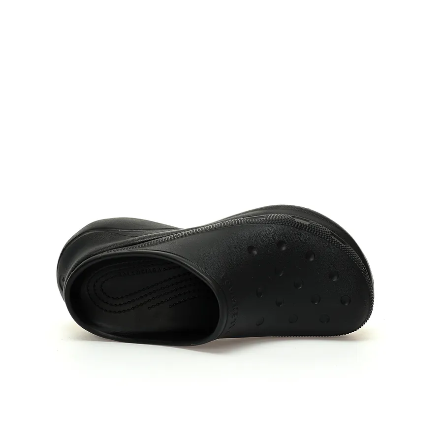 Cruise Platform Mule Sandals Black