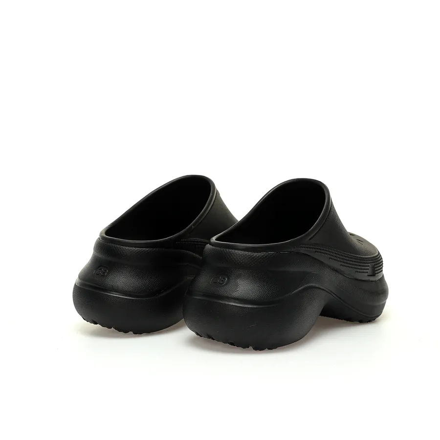 Cruise Platform Mule Sandals Black