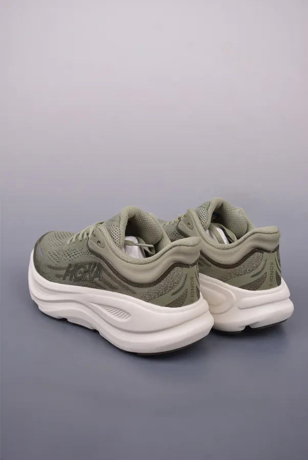 Hoka One One Bondi 9 Wide Comfortable and Durable Running Shoes