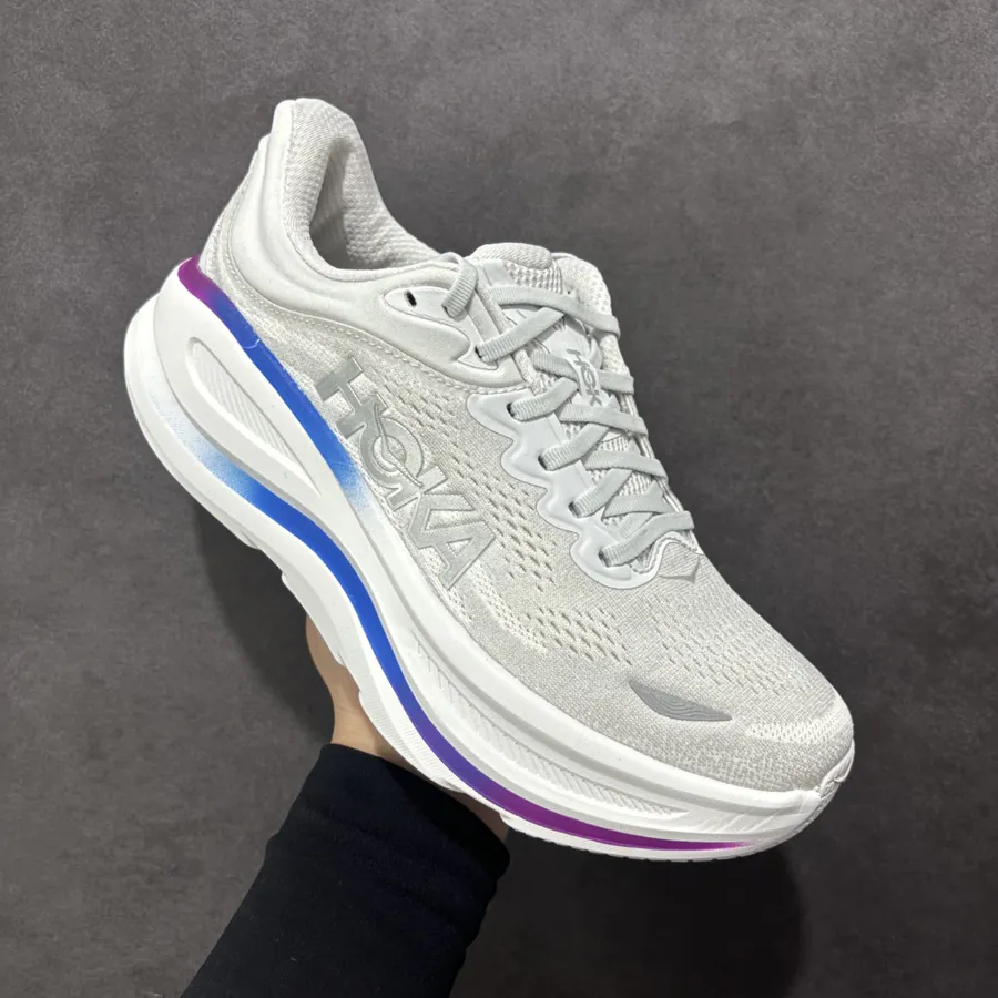 Hoka One One Bondi 9 Wide Comfortable and Durable Running Shoes