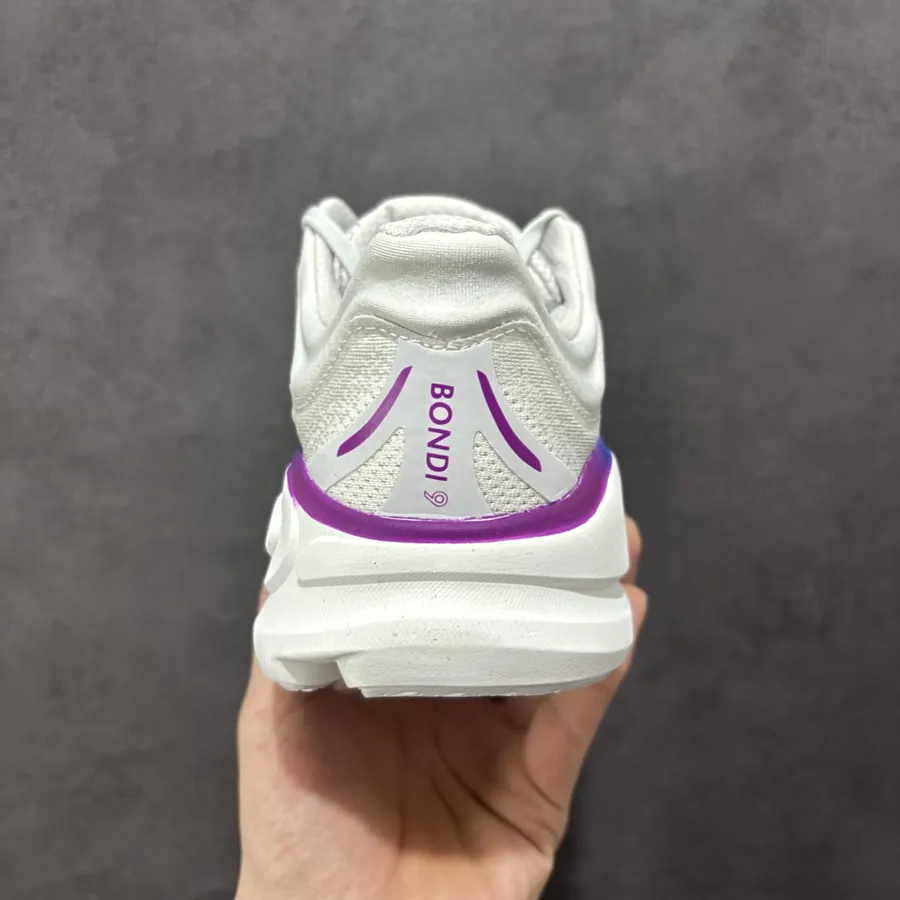 Hoka One One Bondi 9 Wide Comfortable and Durable Running Shoes