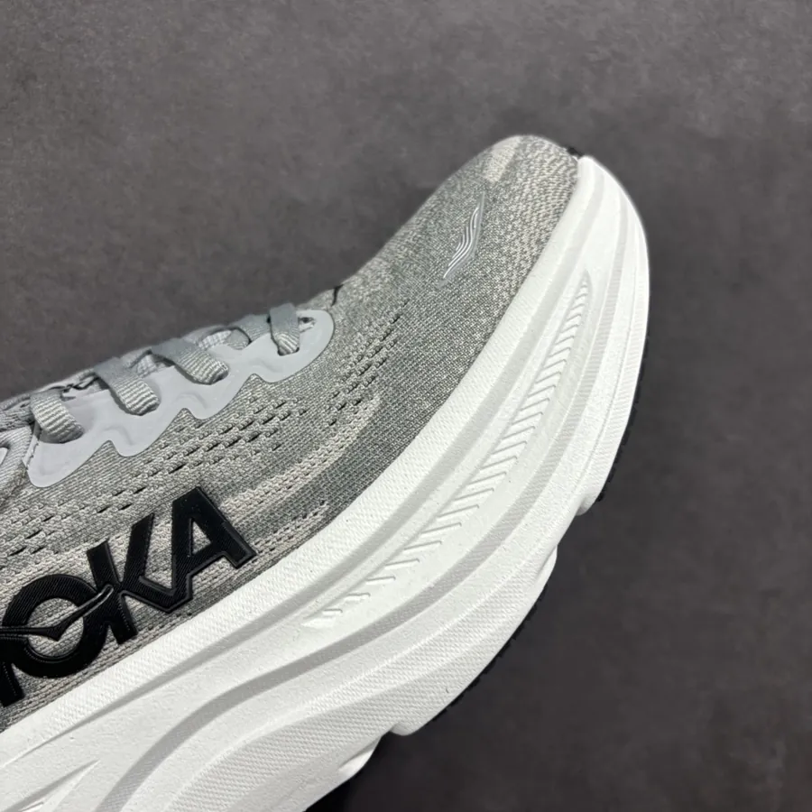 Hoka One One Bondi 9 Wide Comfortable and Durable Running Shoes