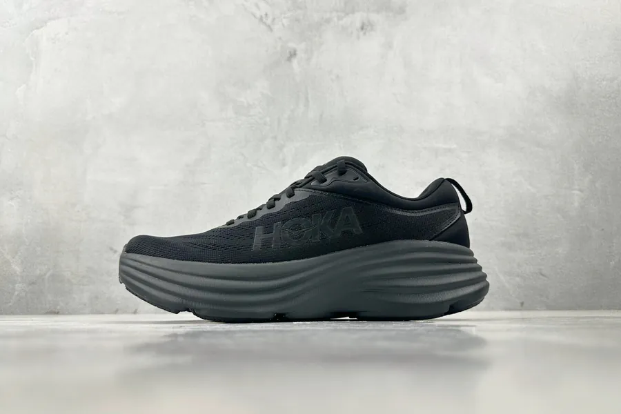 Hoka One One Bondi 8 Black Gray