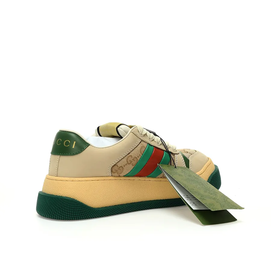 GUC Double Screener Platform Sneaker Vintage Label Design