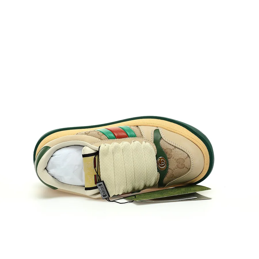 GUC Double Screener Platform Sneaker Vintage Label Design