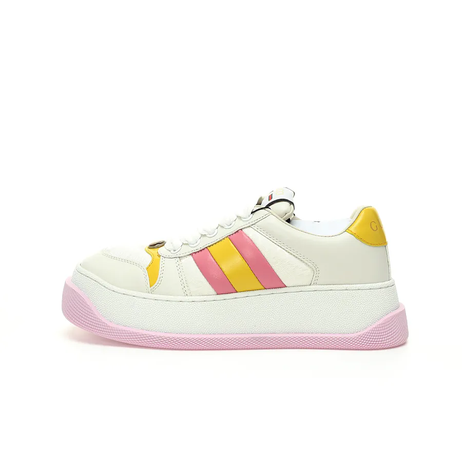 GUC Double Screener Platform Sneaker Low Retro Vintage Style