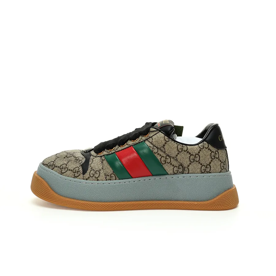 GUC Double Screener Platform Sneaker Vintage Label Design