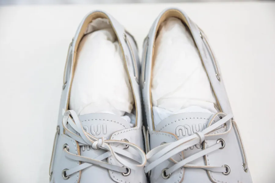 MiuMiu Driving Shoes with Retro Touch