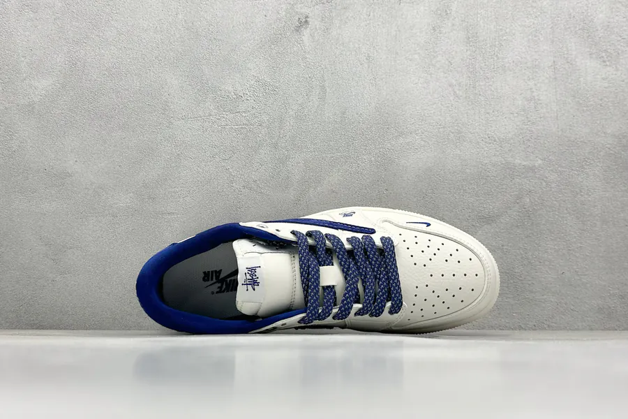 Fraent x Travis Scott x Air 1 Low Triple Collaboration Low Sneaker