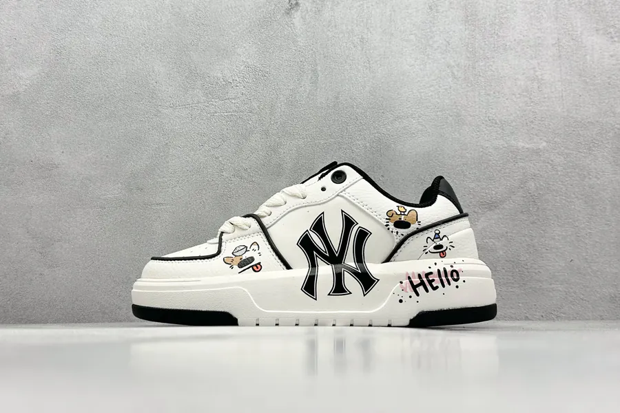 MLB NY Print Sneaker Custom Graffiti Design