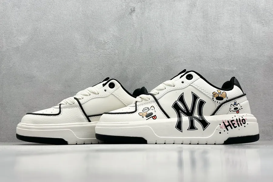 MLB NY Print Sneaker Custom Graffiti Design