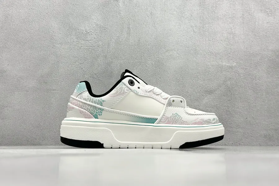 MLB NY Print Sneaker with Custom Graffiti Design
