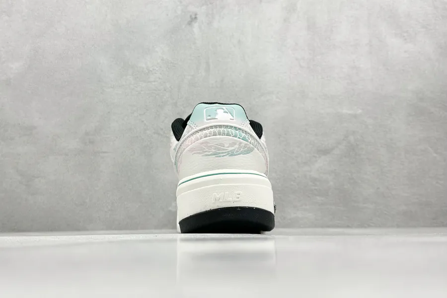 MLB NY Print Sneaker with Custom Graffiti Design