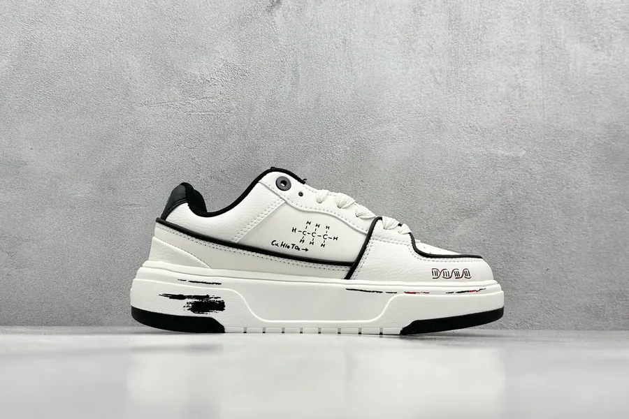 MLB NY Print Sneaker with Custom Graffiti