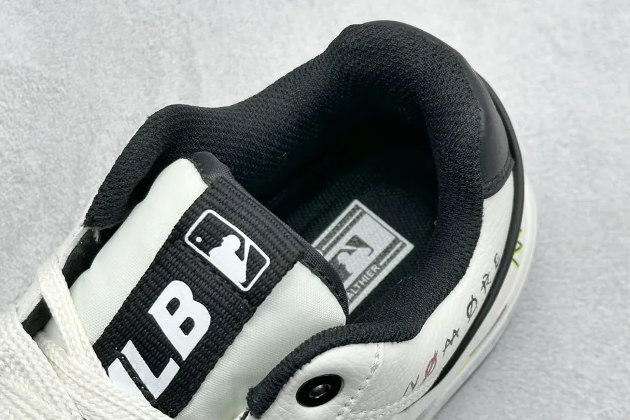 MLB NY Print Sneaker with Custom Graffiti
