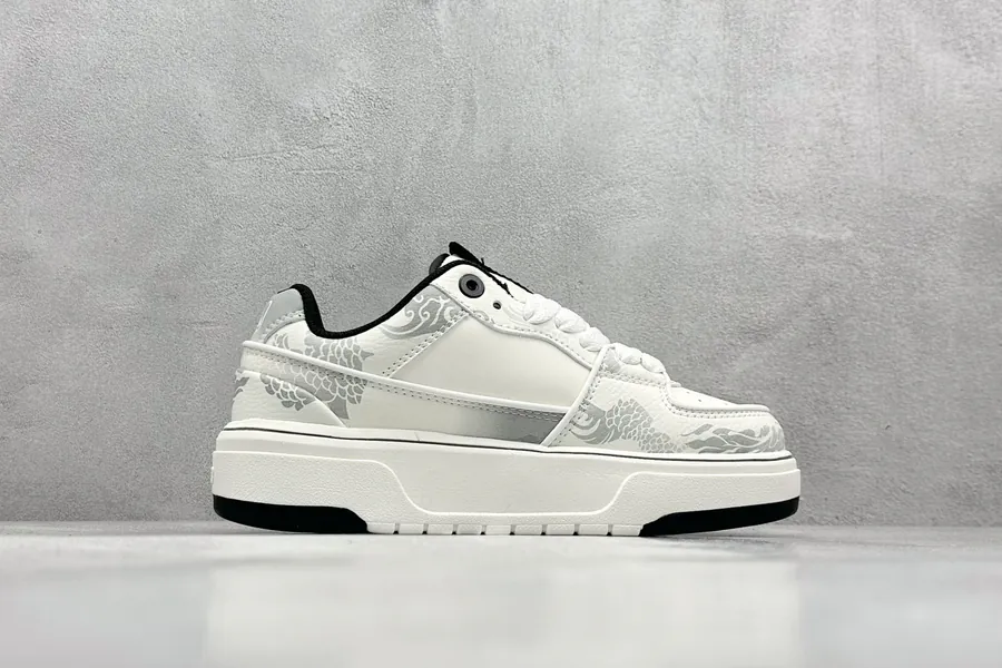 MLB NY Print Sneaker with Custom Graffiti Design