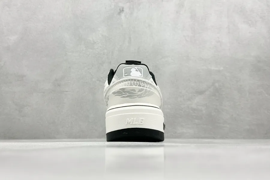 MLB NY Print Sneaker with Custom Graffiti Design