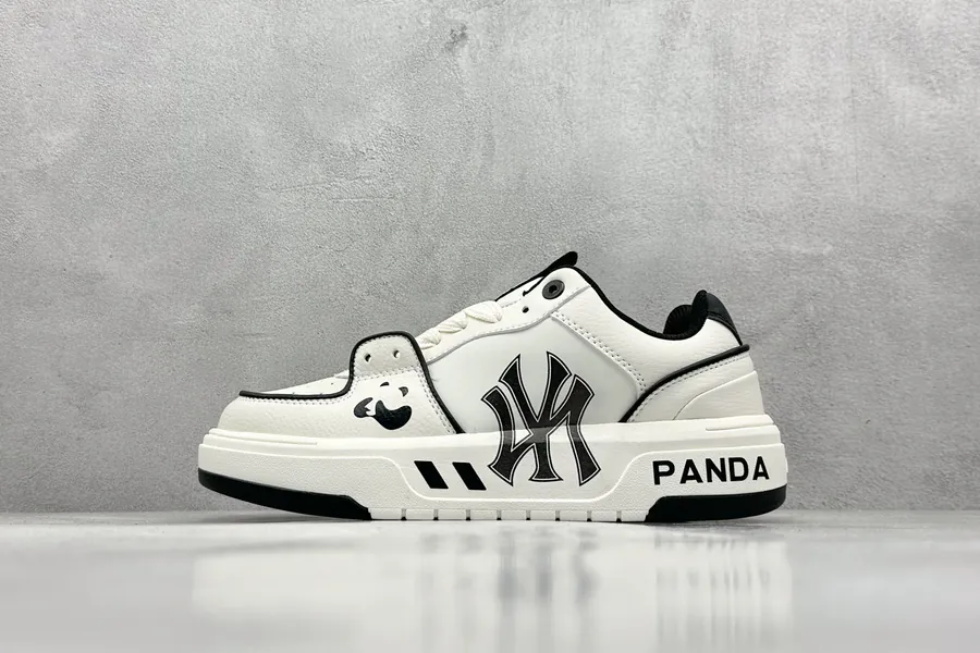 MLB NY Print Sneaker with Custom Graffiti