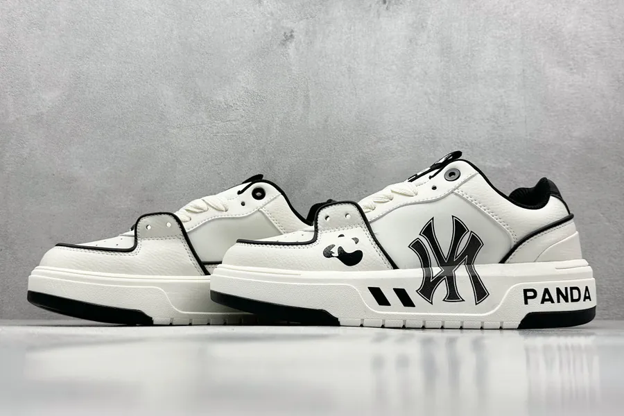MLB NY Print Sneaker with Custom Graffiti