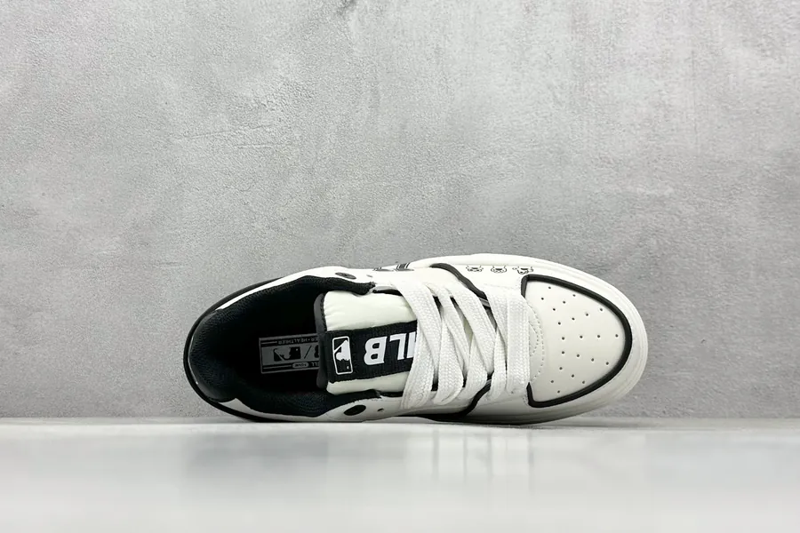 MLB NY Print Sneaker with Custom Graffiti