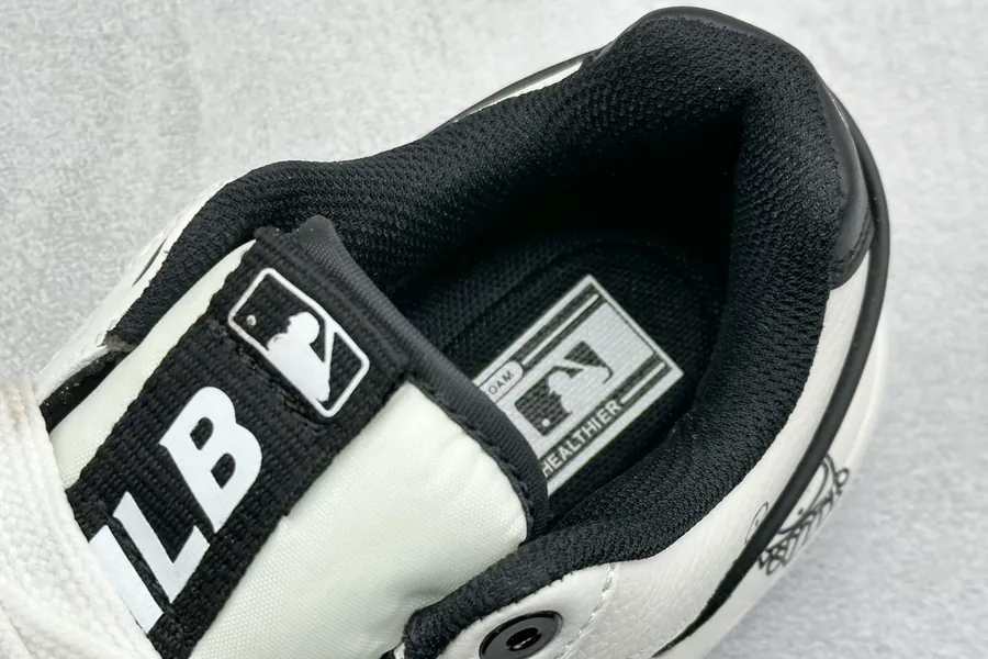 MLB NY Print Sneaker with Custom Graffiti