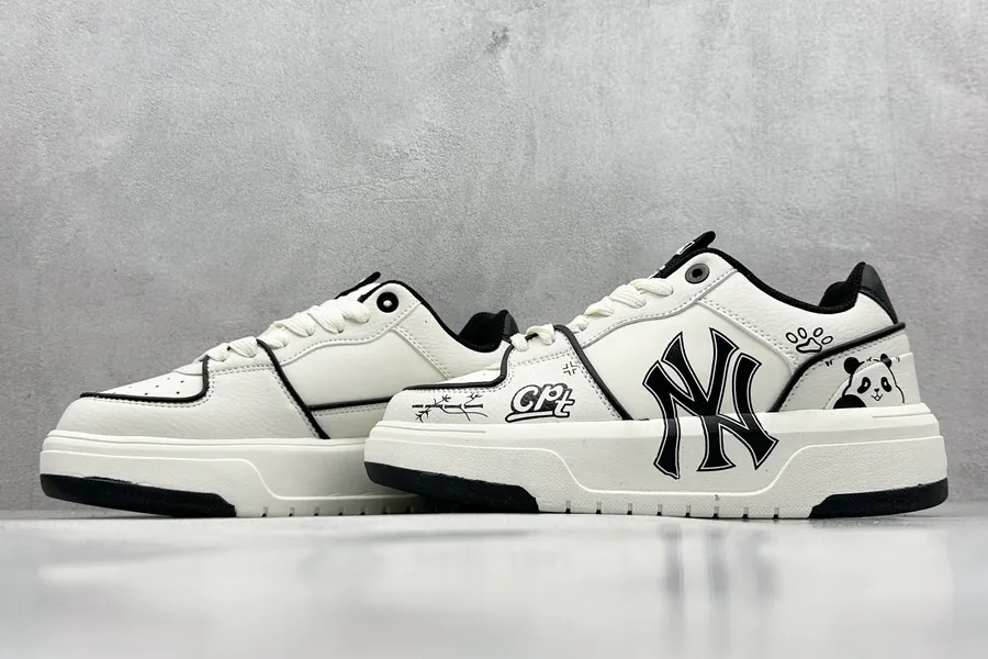 MLB NY Print Sneaker Custom Graffiti Design