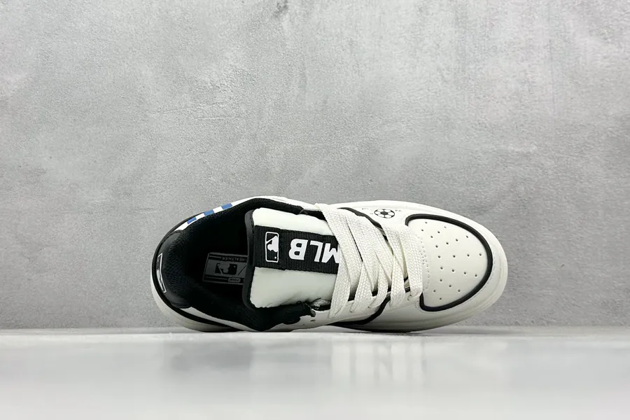 MLB NY Print Sneaker with Custom Graffiti