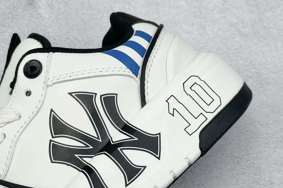 MLB NY Print Sneaker with Custom Graffiti