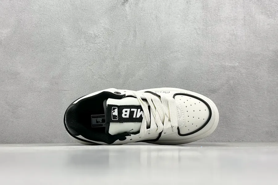 MLB NY Print Sneaker with Custom Graffiti