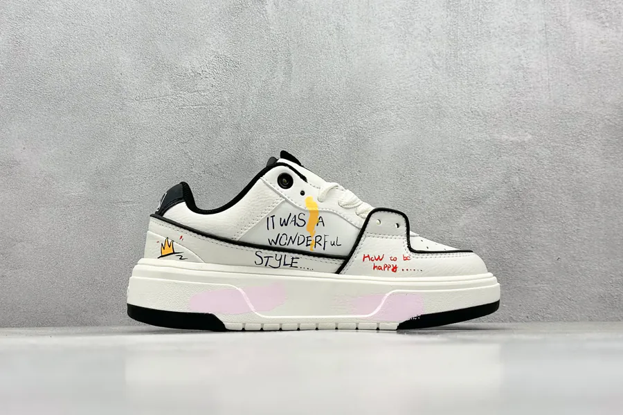 MLB NY Print Sneaker Custom Graffiti Design