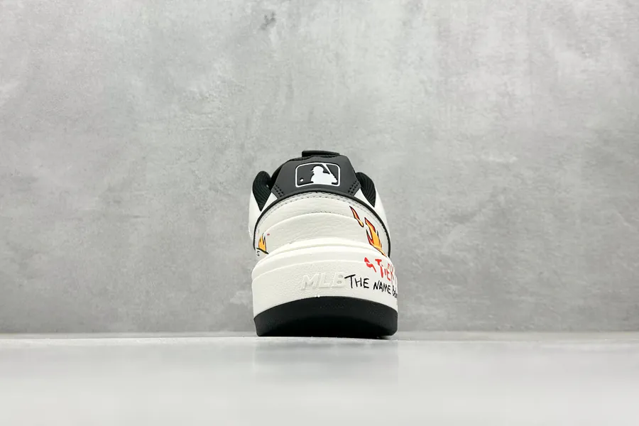 MLB NY Print Sneaker Custom Graffiti Design