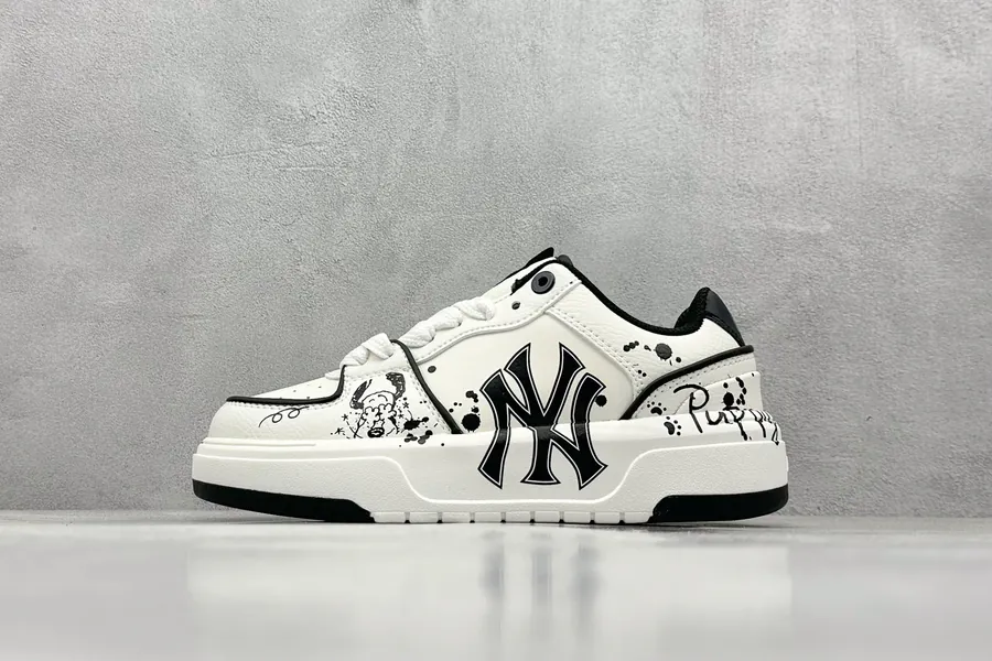 MLB NY Print Sneaker Custom Graffiti Design