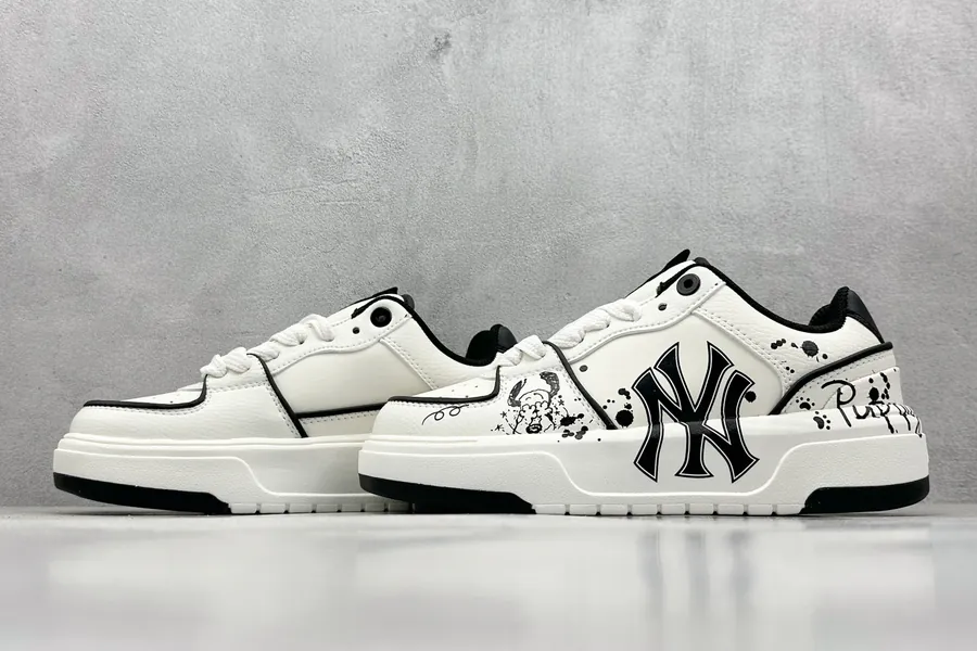 MLB NY Print Sneaker Custom Graffiti Design