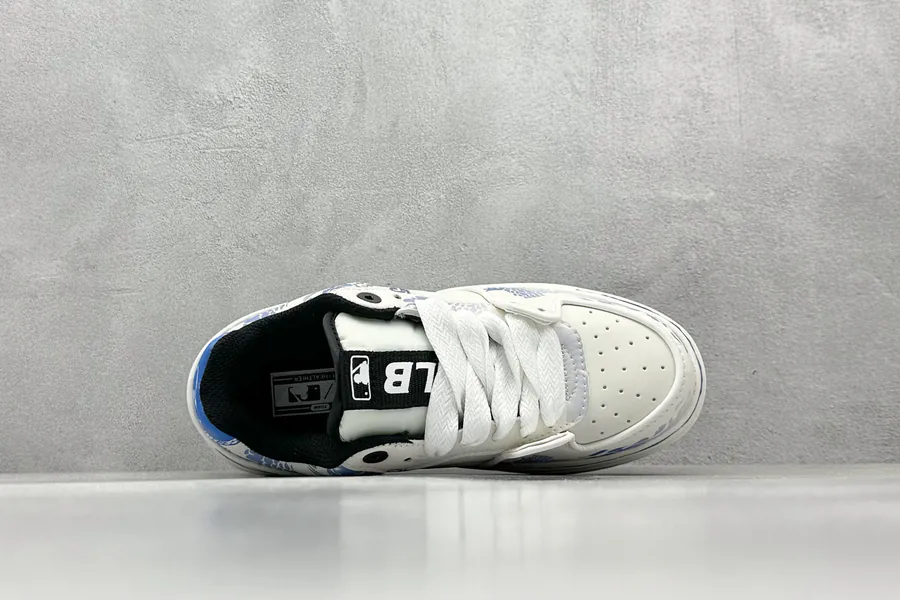 MLB NY Print Sneaker Custom Graffiti Design