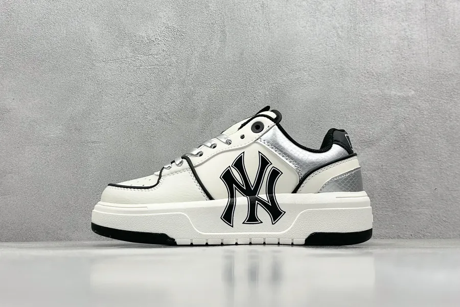 MLB NY Print Sneaker with Custom Graffiti