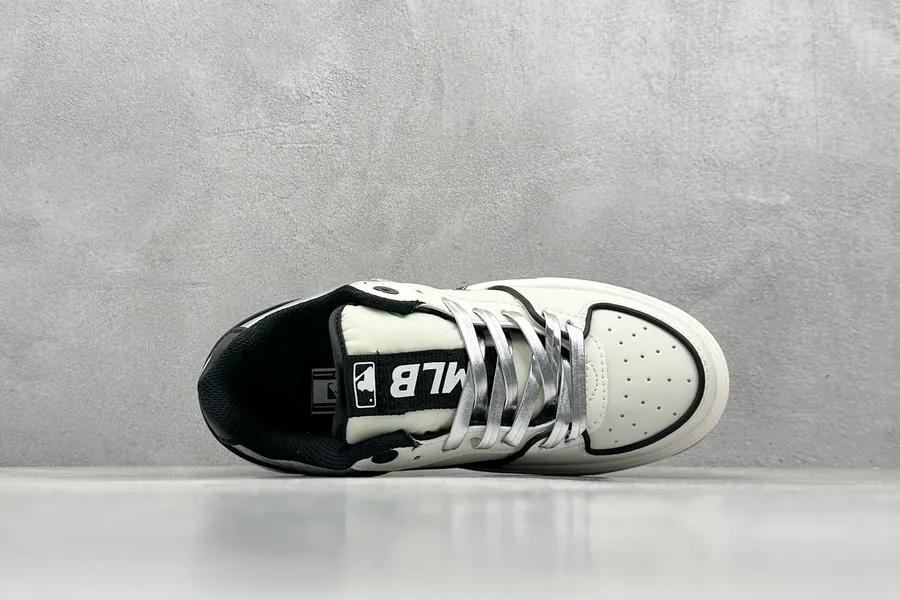 MLB NY Print Sneaker with Custom Graffiti