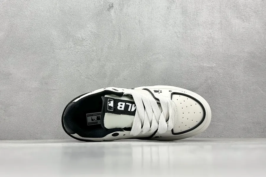 MLB NY Print Sneaker with Custom Graffiti Design