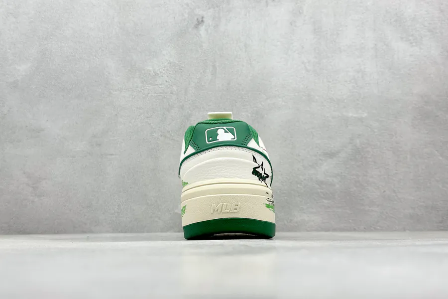 MLB NY Print Sneaker with Custom Graffiti Design