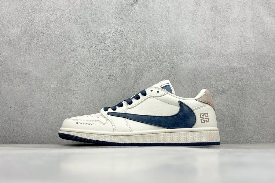 Travis Scott x Fraent Design x Air 1 Low OG SP Blue and Light Blue Sole
